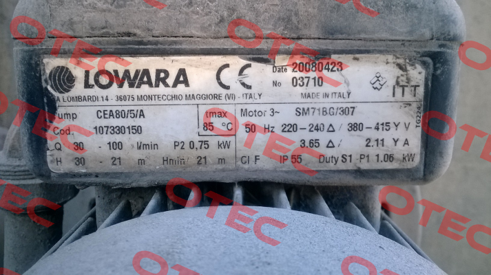 CEA 80/5/D-V     Lowara