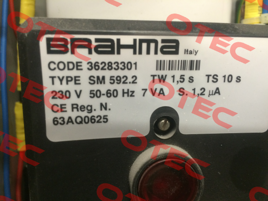 P/N: 150190472, Type:  SM 592N.2 Brahma