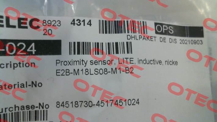 E2BM18LS08M1B2OMI Omron