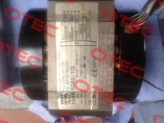 COD 4137.1201 – MOT 104B 5060/1Q Euro Motors Italia