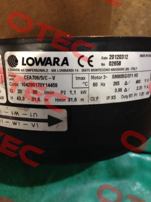 CEA706/5/C-V Lowara