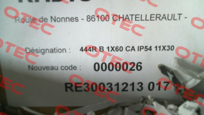 RE 0444R1B0.06CA Radio Energie