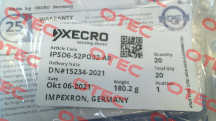 IPSD6-S2PO32-A8 Xecro