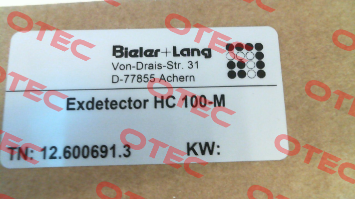 HC-100 M (12.600691.3) Bieler Lang