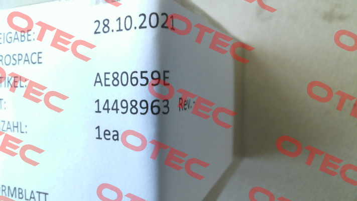 AE80659E Aeroquip