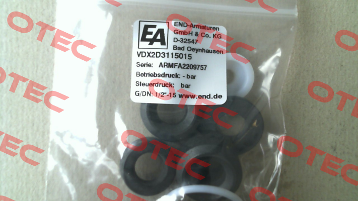VDX2D3115015 End Armaturen