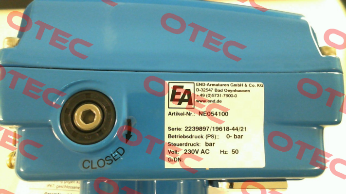 NA054100 End Armaturen