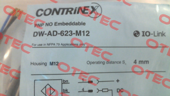 320-820-023 / DW-AD-623-M12 Contrinex