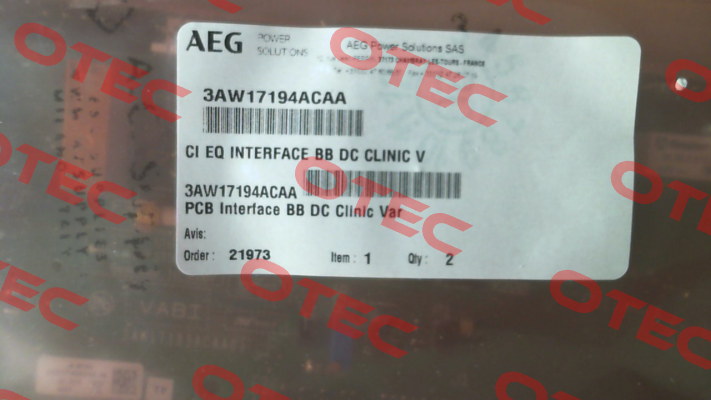 3AW17194ACAA AEG