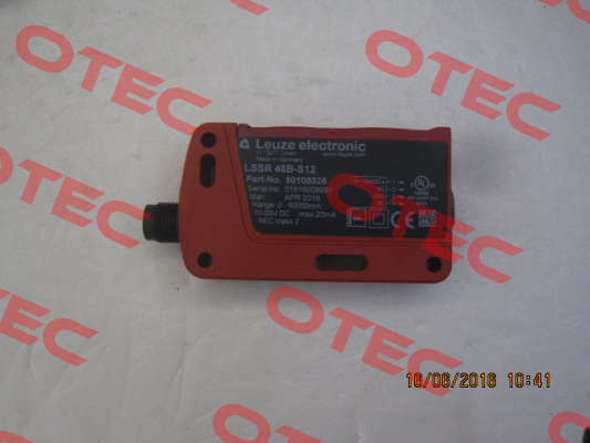 Order No. 50108526, Type: LSSR 46B-S12  Leuze