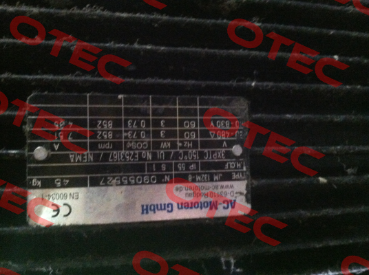 DM-8-B3-3-132M-A-Z1UL  AC Motoren