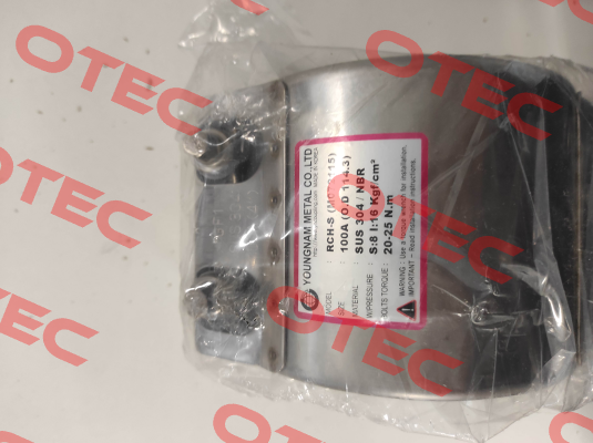 RCH-S 100A (¾") YOUNGNAM METAL