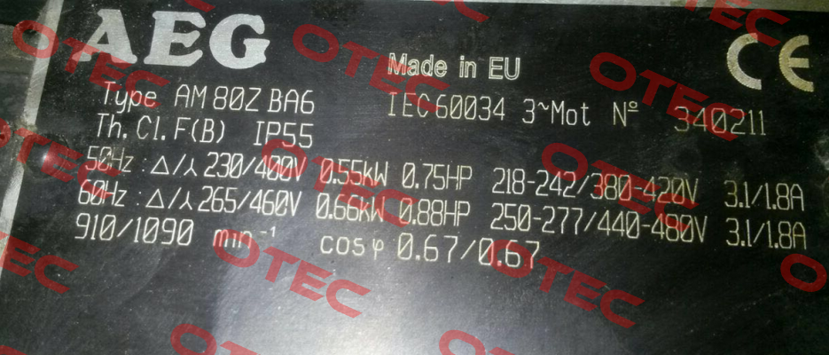 AM80ZBA6  AEG