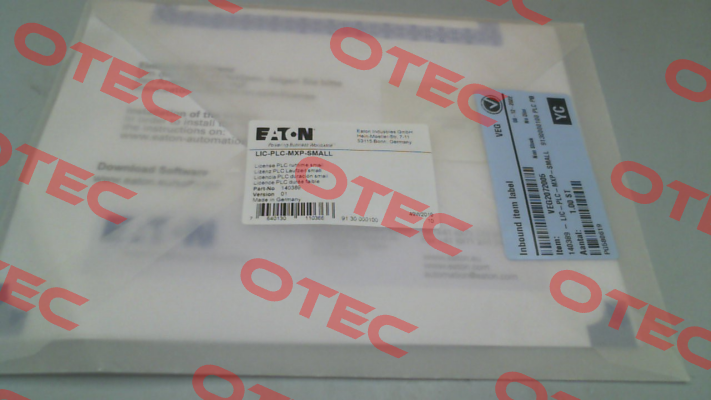 P/N: 140389, Type: LIC-PLC-MXP-SMALL Moeller (Eaton)