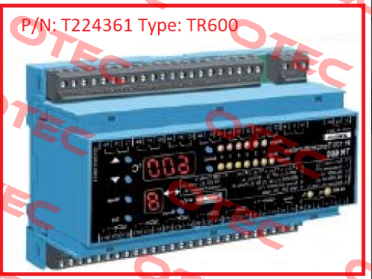 P/N: T224361 Type: TR600 Ziehl