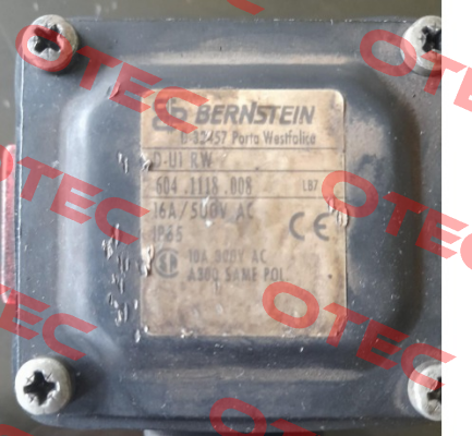 P/N: 6041118008, Type: D-U1 RW Bernstein