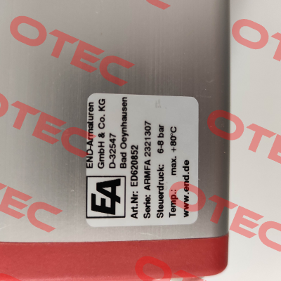 ED620852 End Armaturen