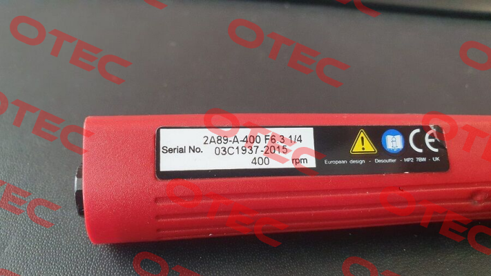 2A89-A-400 F6.3 1/4 Desoutter
