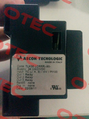 TLK35 LCRRR--90- obsolete , alternative is K85-LCRRR--  Ascon