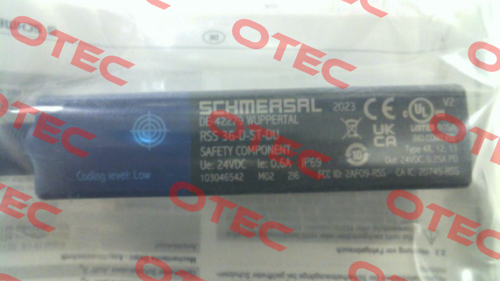 p/n: 103046542 Type: RSS 36-D-ST-DU Schmersal