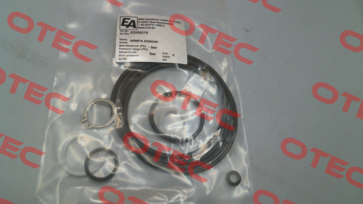 EDV2070 End Armaturen