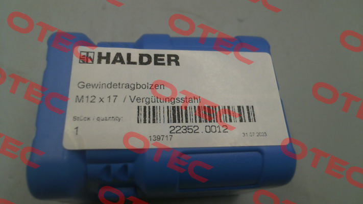 22352.0012 Halder