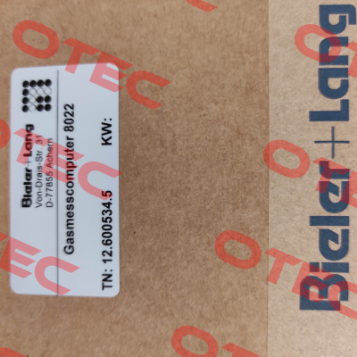 12.600534.5 / 8022 Bieler Lang