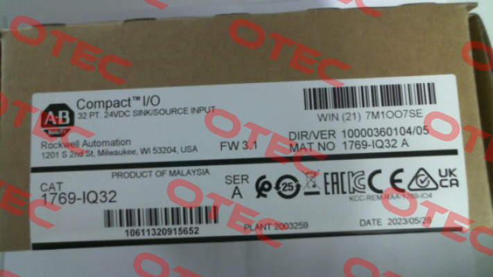 1769-IQ32 Allen Bradley (Rockwell)