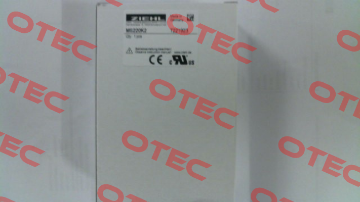 P/N: T221923 Type: MS220K2 Ziehl