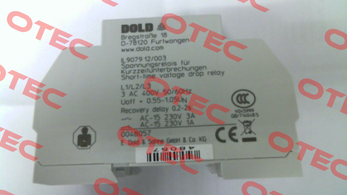 0048057 / IL9079.12/003 3AC400V 0,55-1,05UN Dold