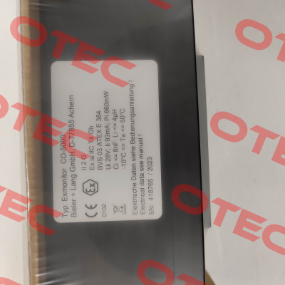 12.600580.4 / Exmonitor CO-1000 Bieler Lang